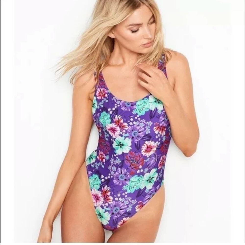 Victoria’s Secret Floral One Piece Swim Suit Size Xsmall New​​